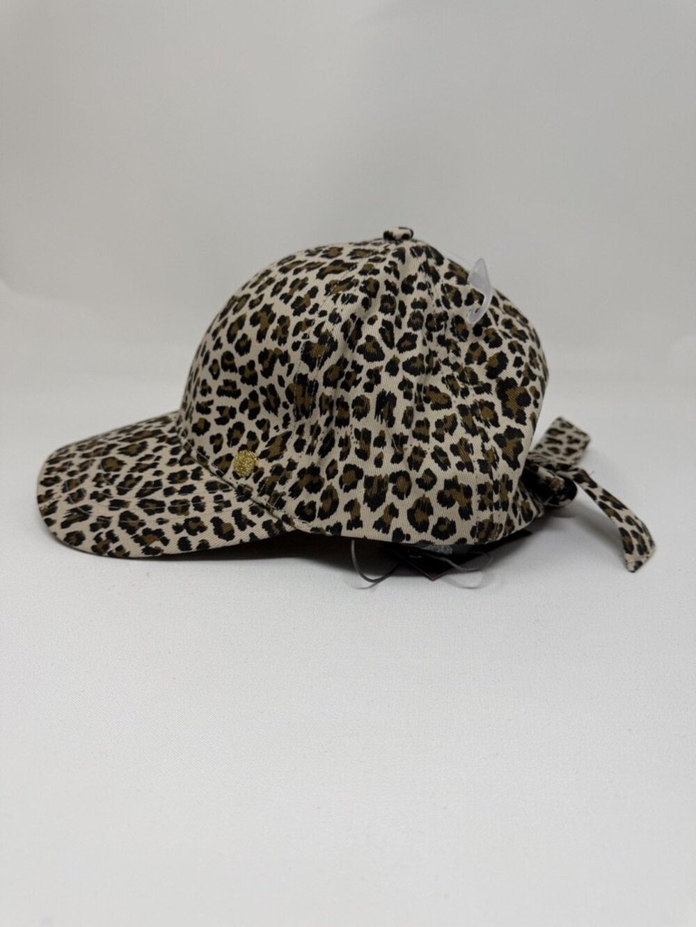 Vince Camuto Leopard Print Women's Tie back Billed HAT